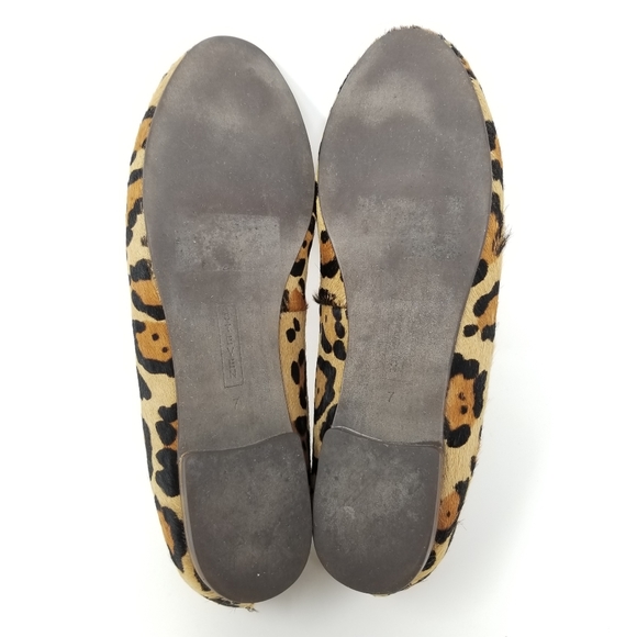 Steven by Steve Madden Leopard Pony Hair Loafers 7 - Picture 4 of 8